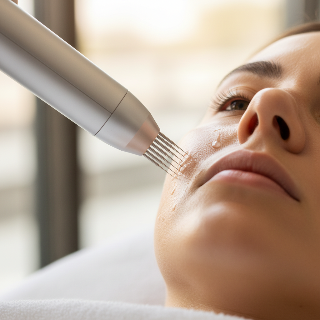 Microneedling treatment
