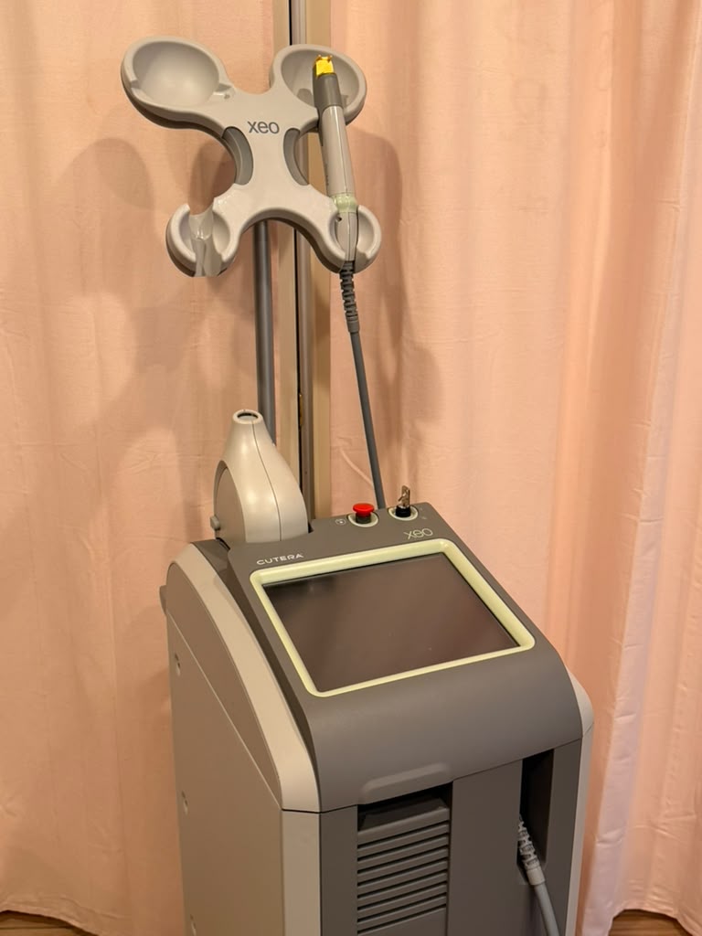 Cutera XEO laser platform — advanced medical-grade device used for Laser Genesis skin rejuvenation