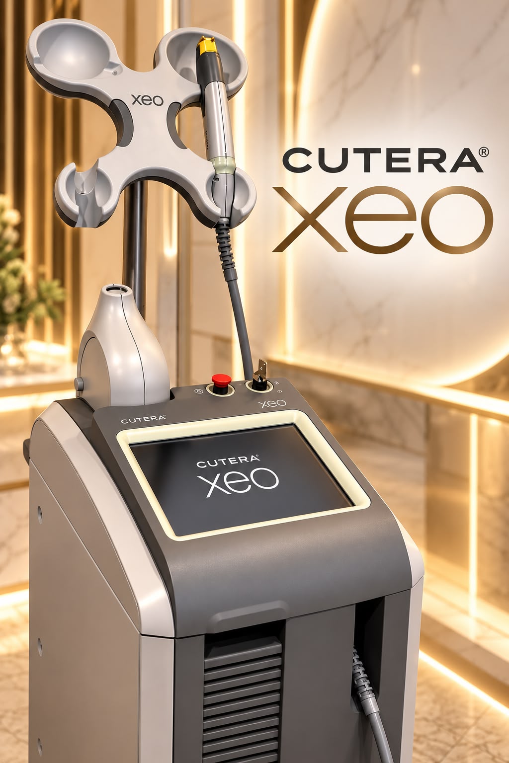 Cutera XEO medical-grade laser platform for Laser Genesis skin rejuvenation